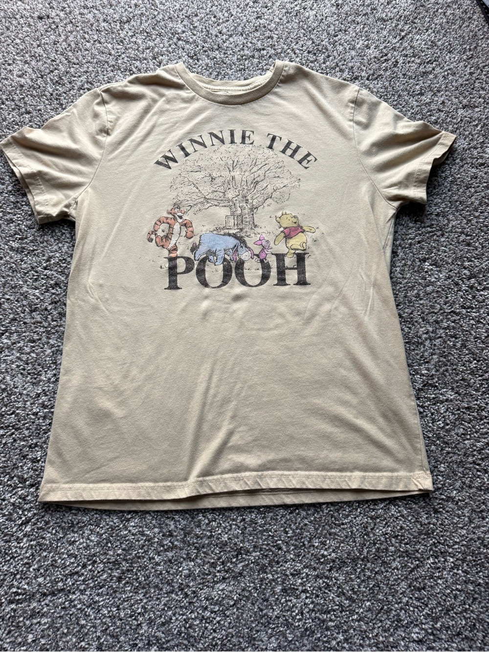 Winnie the Pooh Beige Graphic Tee